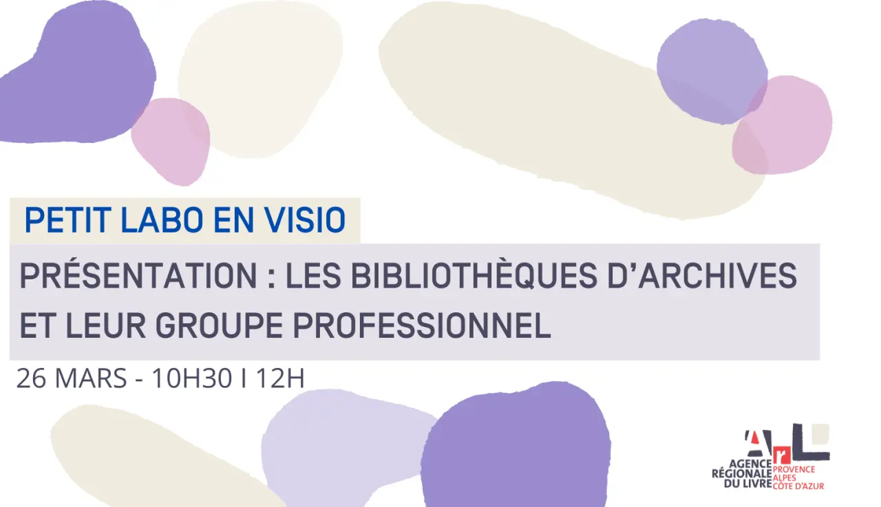 Petit Labo : les bibliothèques d'archives et leur Groupe professionnel