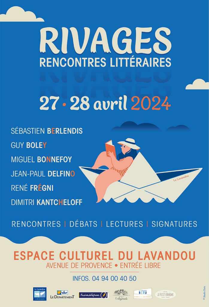 Affiche des rencontres littéraires du Lavandou