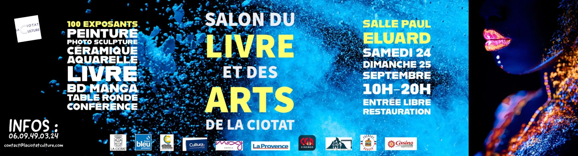 Bandeau Salon du livre et des arts