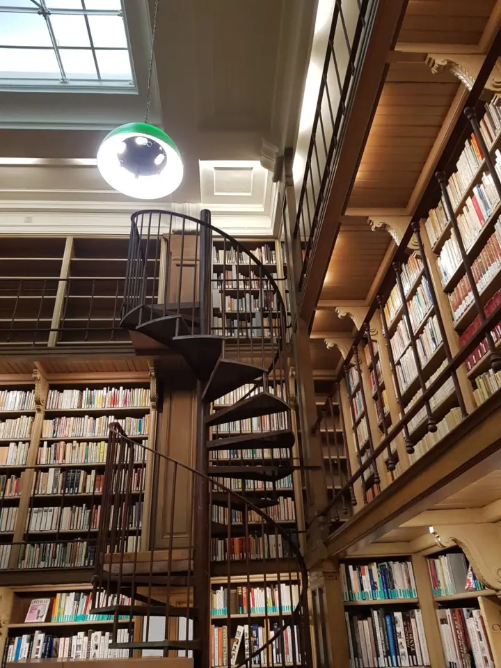 intérieur bibliothèque 2