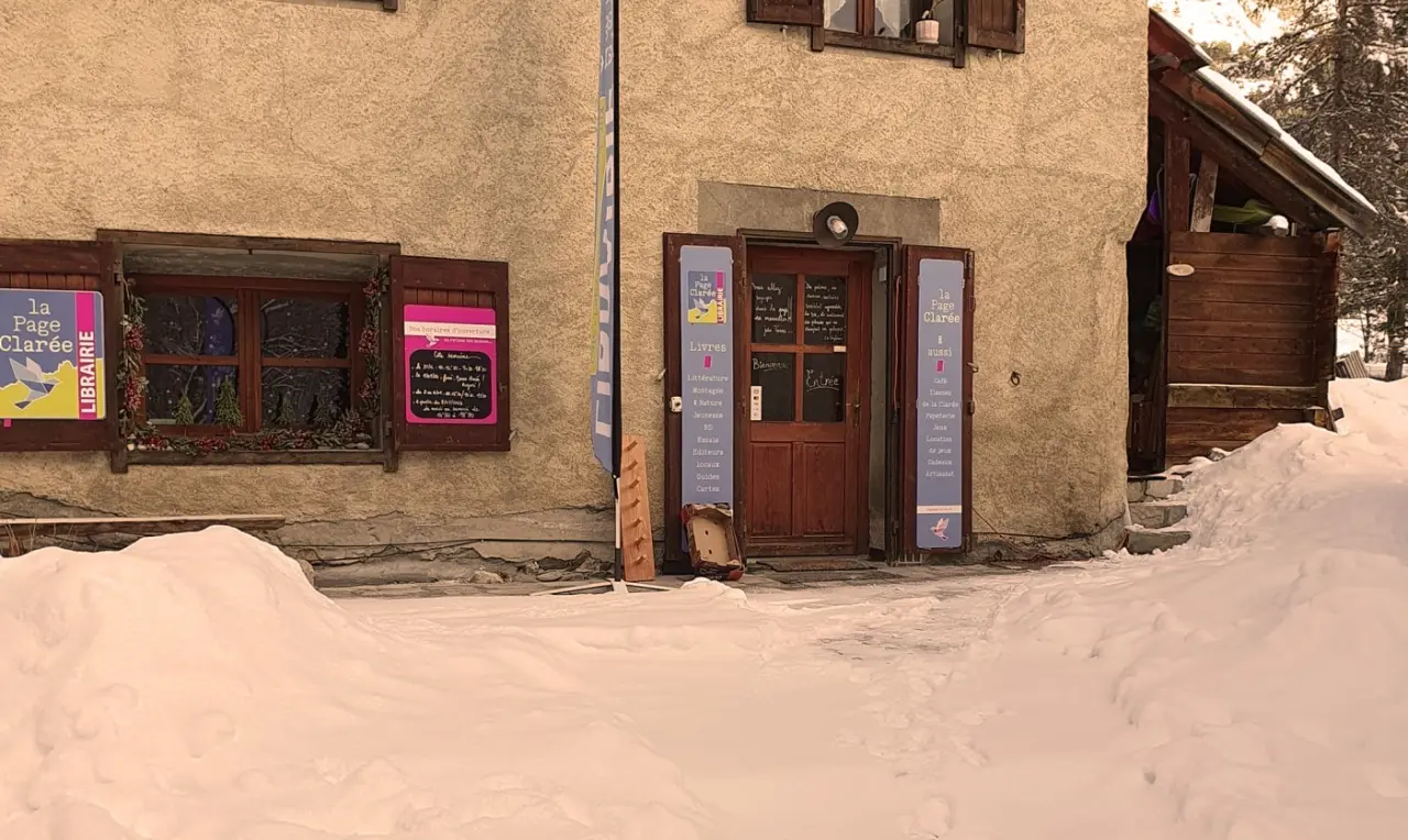 Vitrine de la librairie