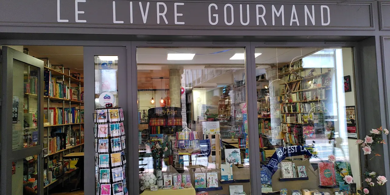 Devanture Le livre gourmand