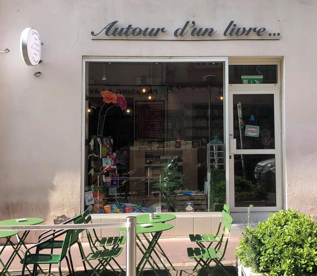 Devanture librairie