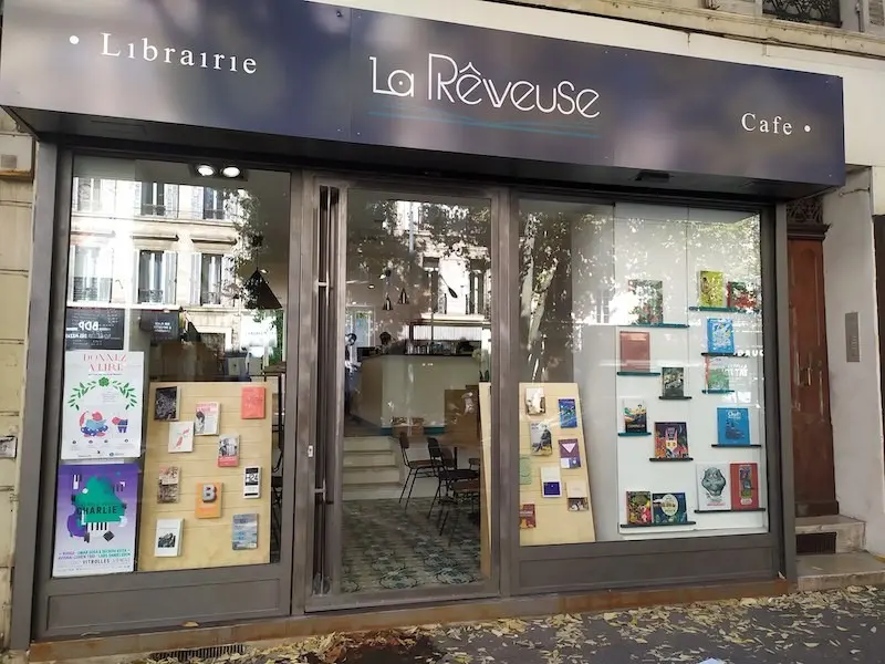 Devanture librairie