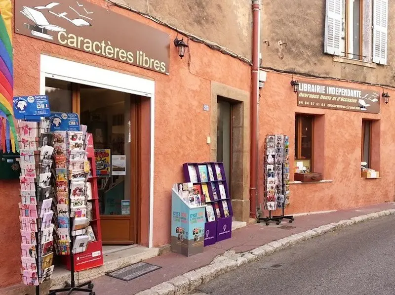 Devanture librairie