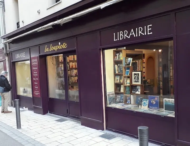 Devanture librairie