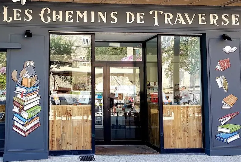 Devanture librairie