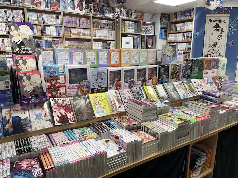 Intérieur librairie