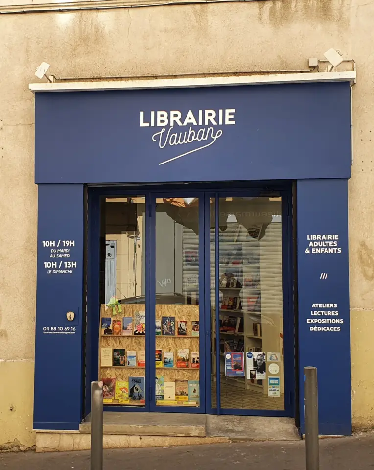 Devanture librairie