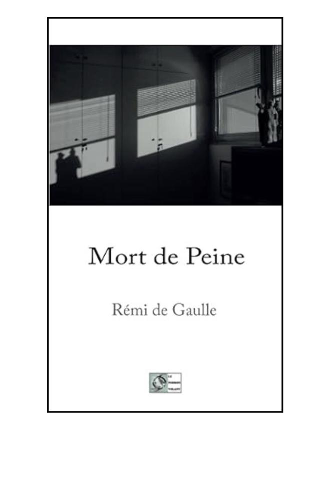 Couverture du livre Mort de Peine de Rémi de Gaulle aux éditions du Poisson volant.