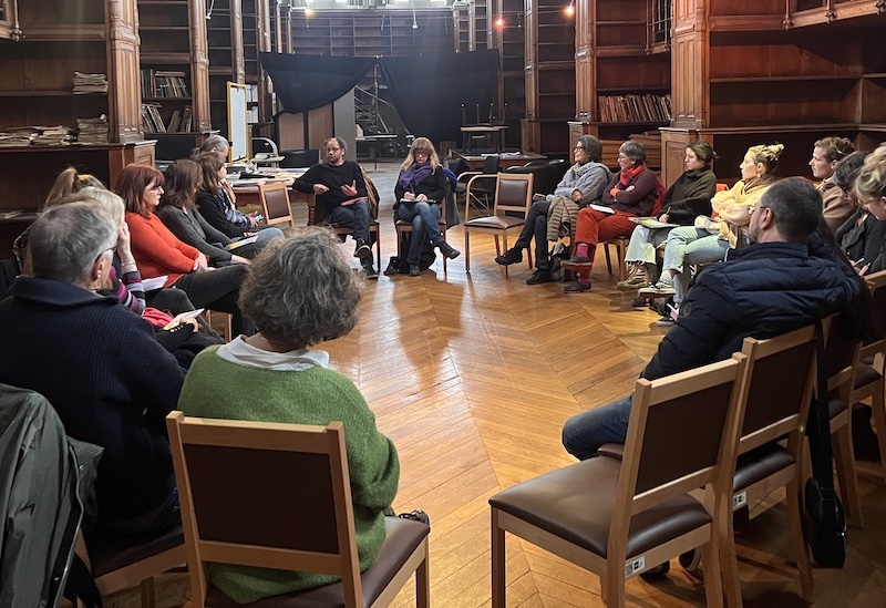 Atelier de philosophie mené par l'association Opera Mundi.