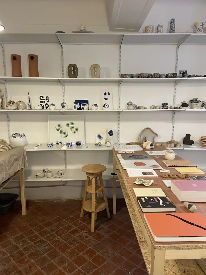 Intérieur de la boutique Pièce à part à Marseille.