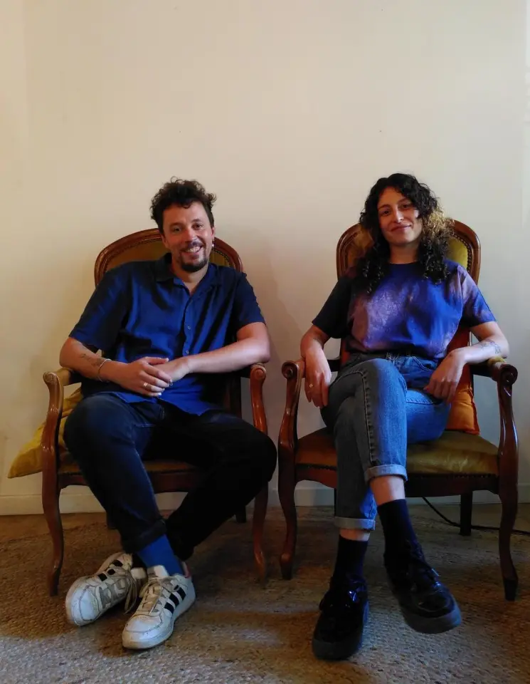 Timothée Vinchon et Léa Djeziri
