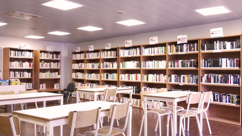 La bibliothèque de la prison des Baumettes à Marseille