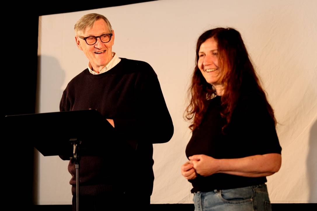 L'autrice Sonia Chiambretto lors du festival Hors-Champs, organisé à Sigonce en mars 2024.