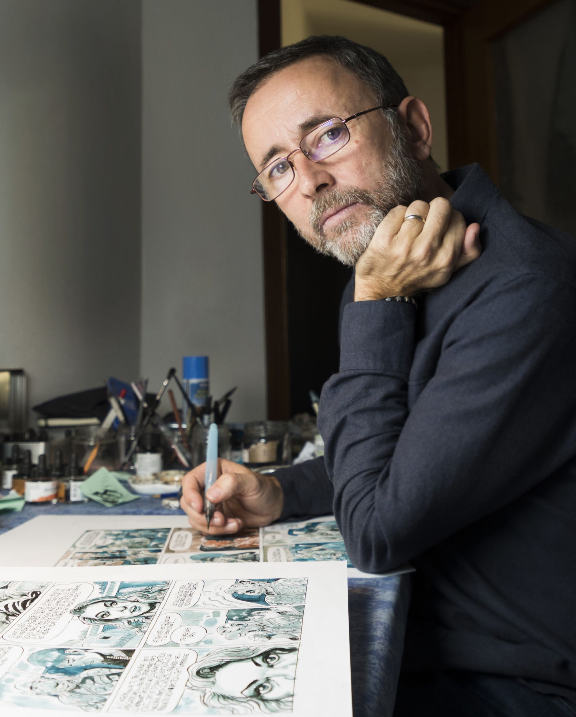 Portrait de Grégory Panaccione, par Philippe Matsas