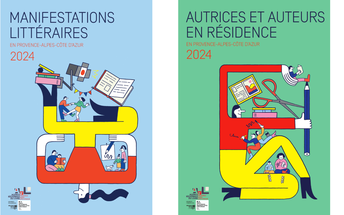 CALENDRIERS MANIFESTATIONS LITTÉRAIRES & AUTRICES ET AUTEURS EN RÉSIDENCE EN PROVENCE-ALPES-CÔTE D'AZUR 2024
ILLUSTRATION LISA LAUBREAUX